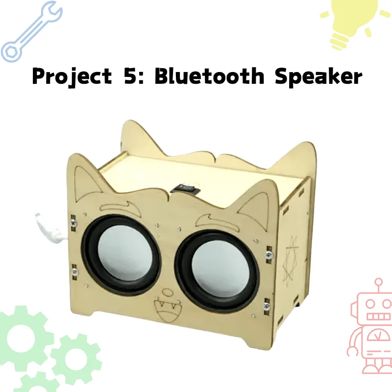 Advanced Engineering Subscription Bluetooth Speaker STEM project for kids